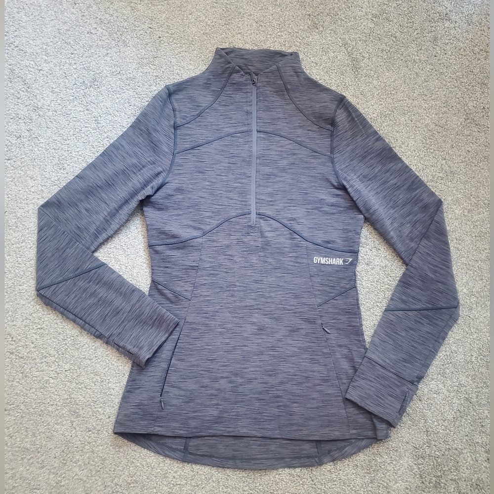 Gymshark Limit Pullover 1/2 Zip Size Medium